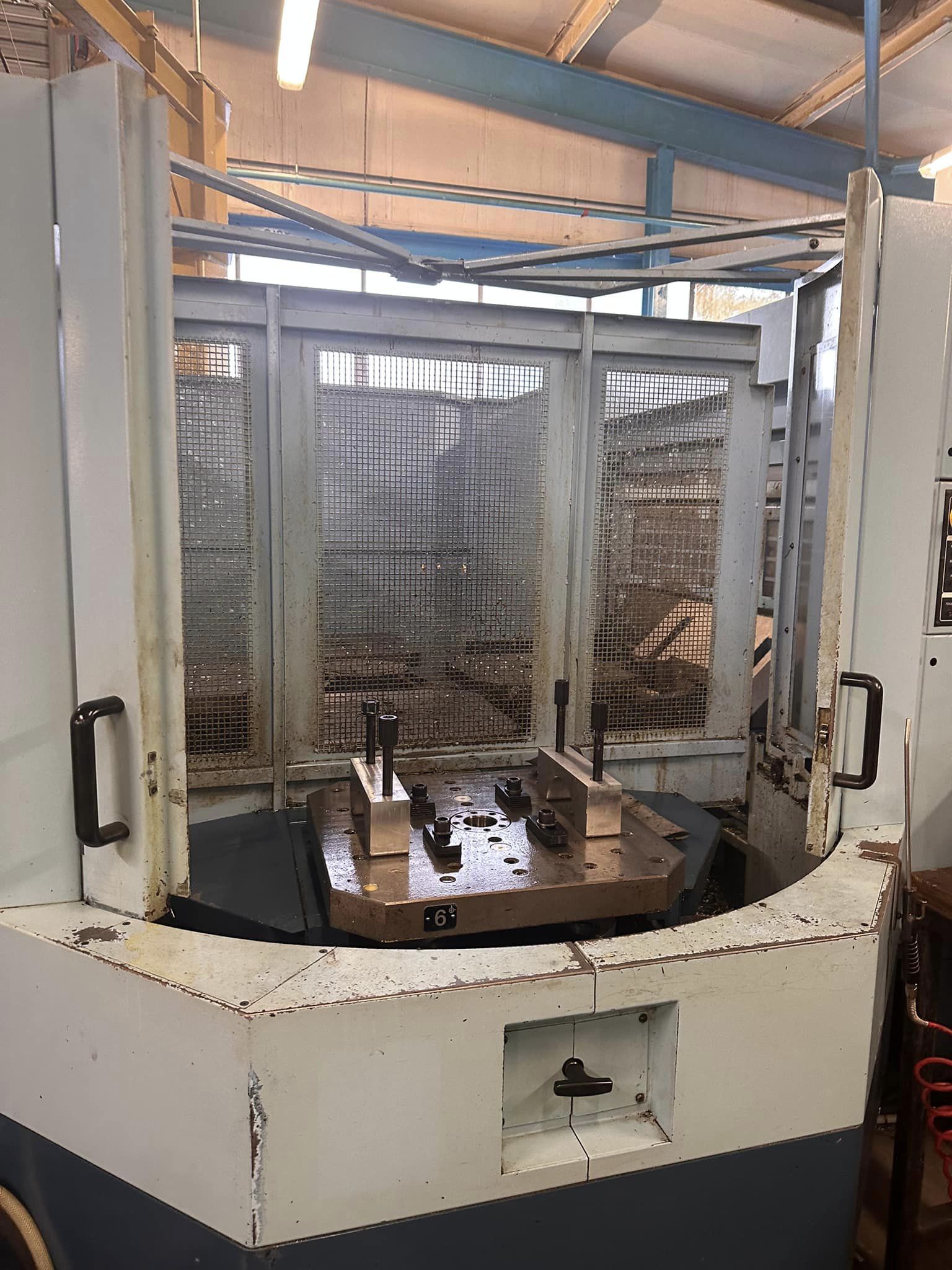 a Matsuura MAM72-63V 5-axis multi-pallet changer