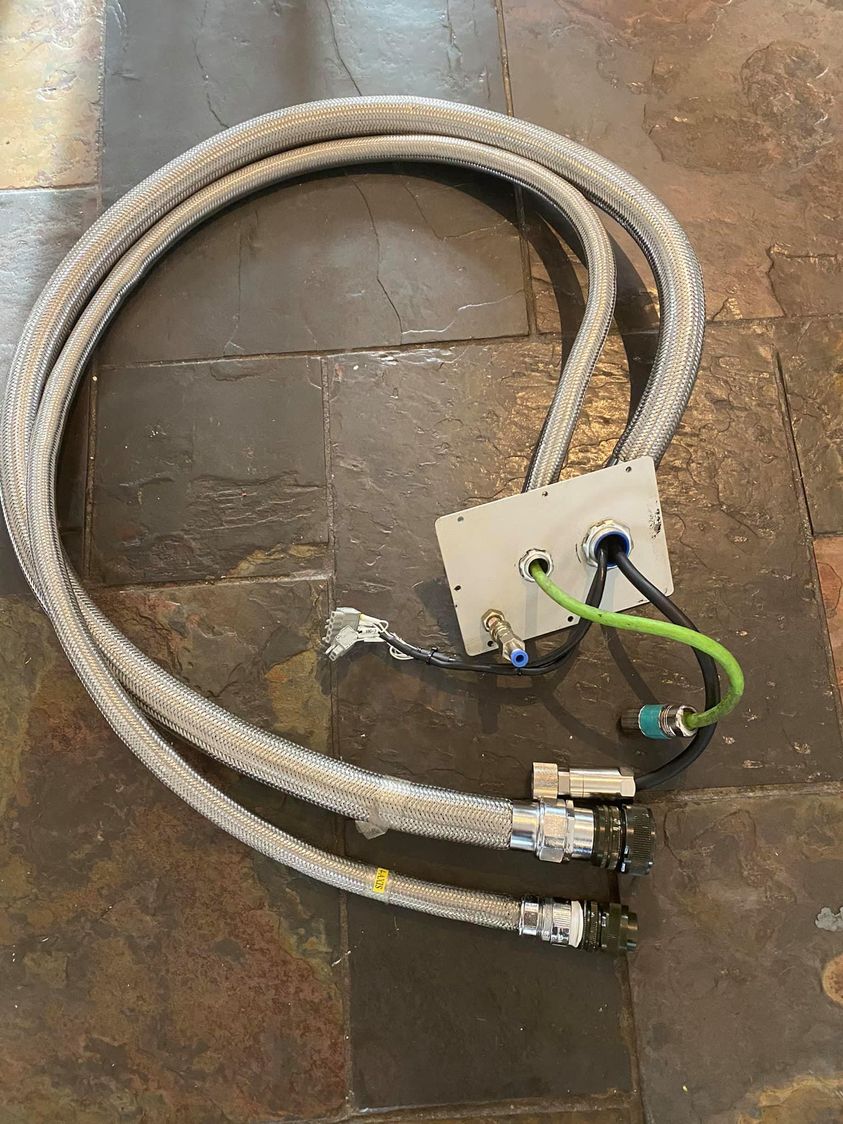 4th axis cable built to interface a Detron Rotary table