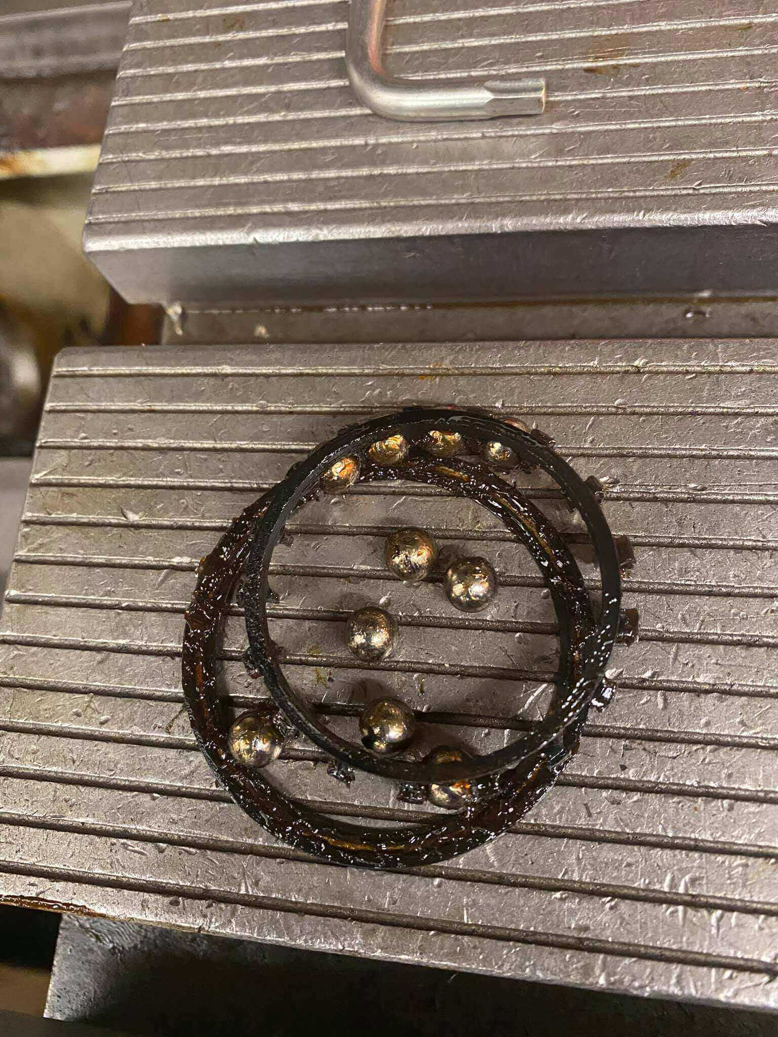 Collapsed bearings on Bridgeport VMC800