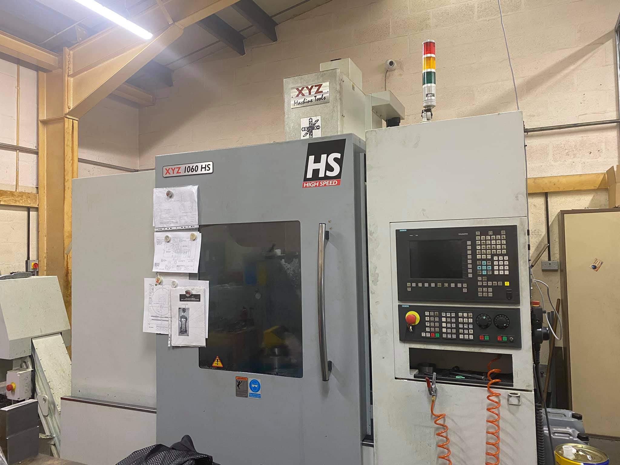 XYZ 1060HS with 840DSL Control