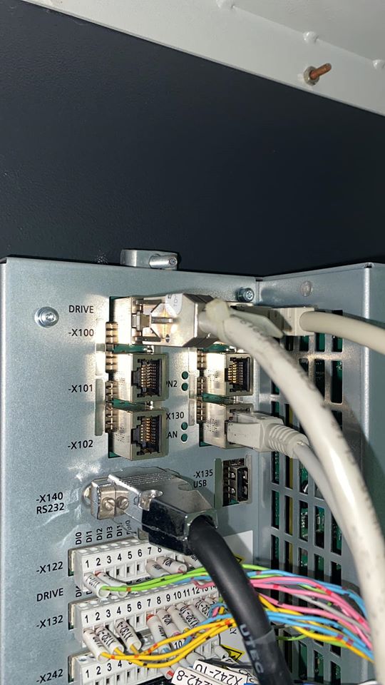 1062 VMC Siemens 828D control