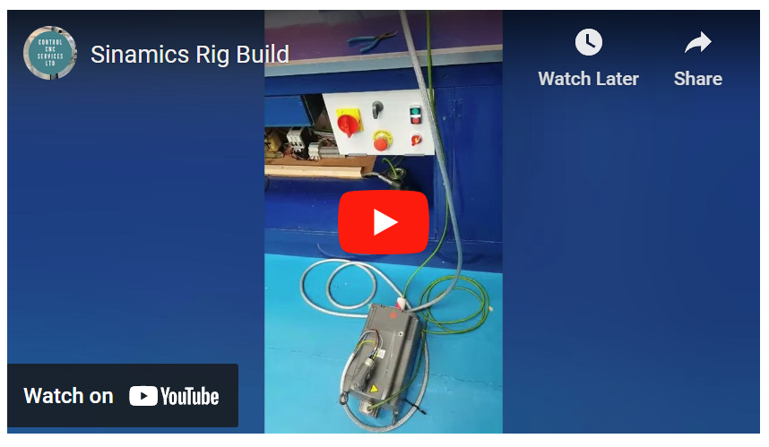 You Tube Video - Sinamics Rig Build